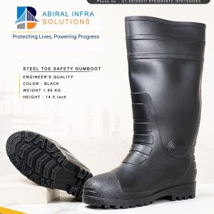 Engineers-gumboot-black