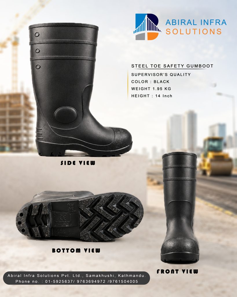 Supervisor-Quality-Black-gumboot-