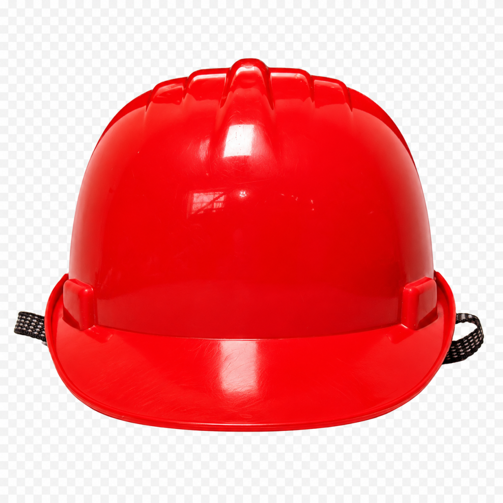 Red Safety Helmet